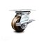 Service Caster 4 Inch Heavy Duty High Temp Phenolic Caster with Roller Bearing and Brake SCC SCC-35S420-PHRHT-SLB - alternate 3